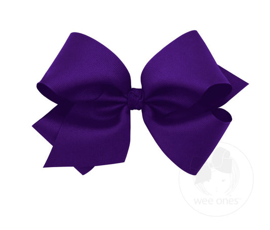 King Knot Bow-Purple