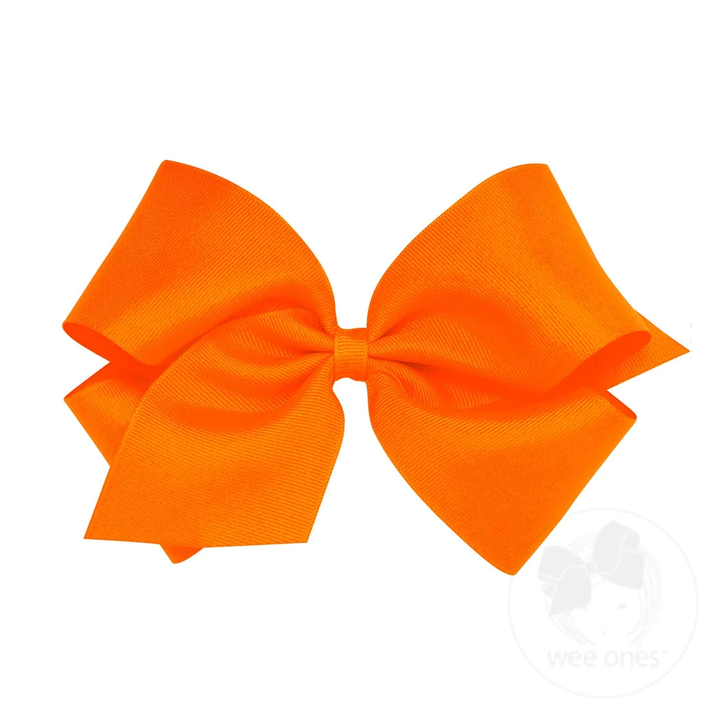 King Plain Bow-Orange