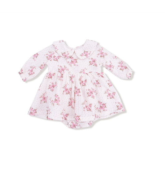 Belle Rosette Dot Bubble Skirt
