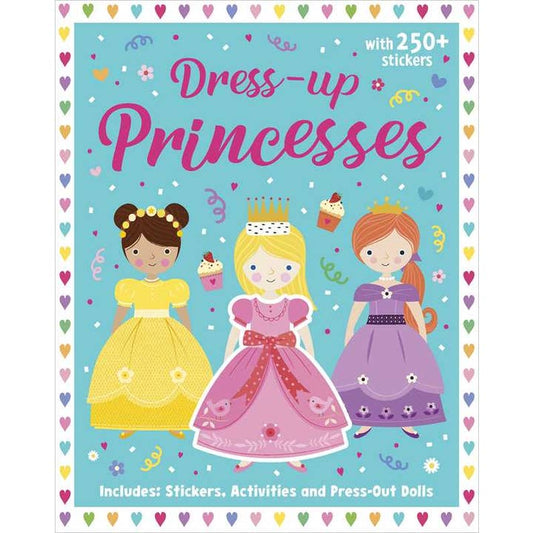 Princess Dress Up Sticker Book