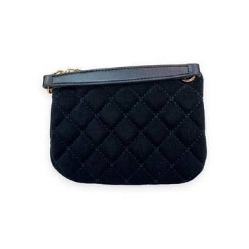 Black Velvet Purse