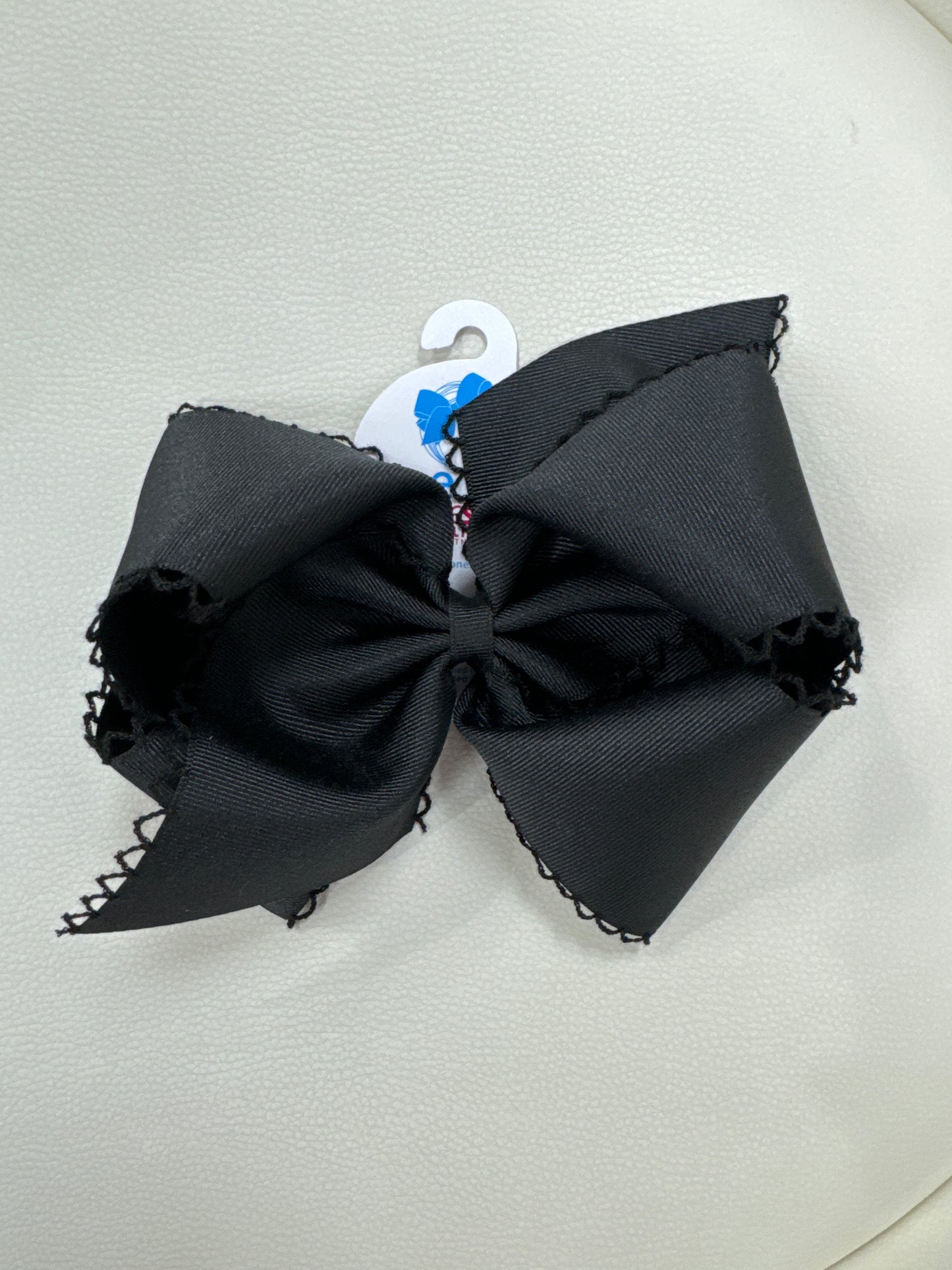 Huge Moonstitch Bow-BLK