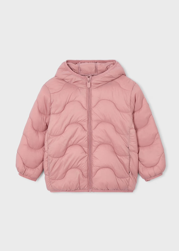 Mauve Puffer Coat