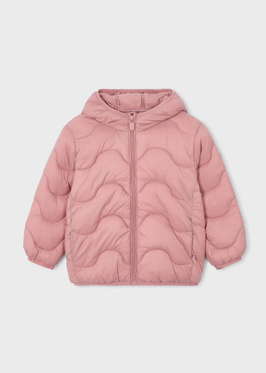 Mauve Puffer Coat