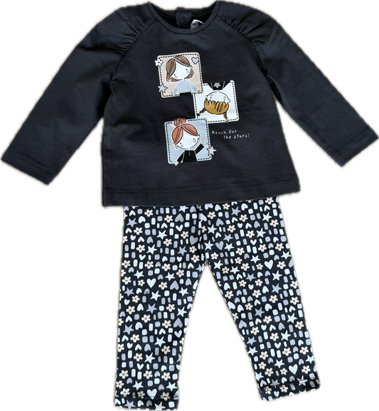 Gray BFF Legging Set