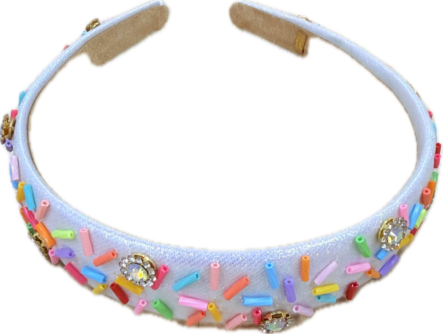 Sprinkle Headband-White