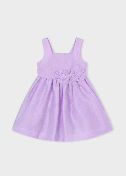 Lavender Linen Dress