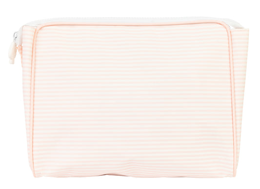 The Go Bag Small-Pink Stripe