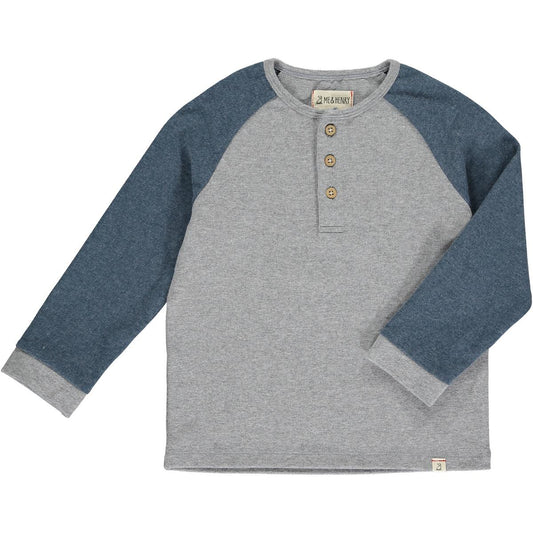 Lugoff Raglan Tee-Grey