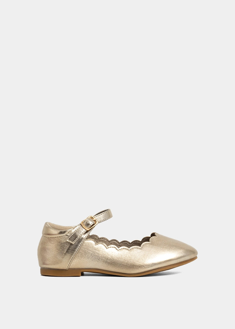 Agatha Flat-Gold