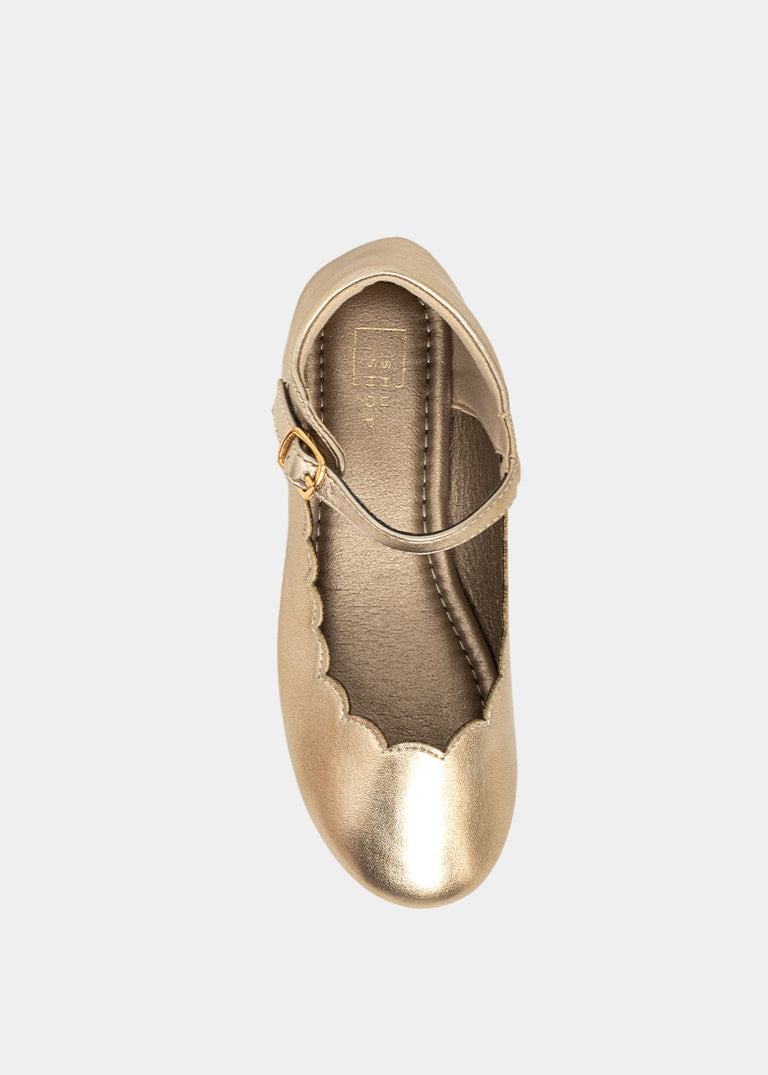 Agatha Flat-Gold