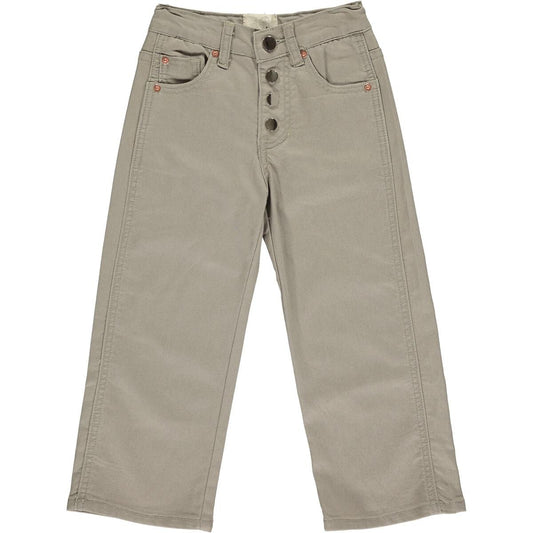 Hayden Wide Leg Pants-Stone