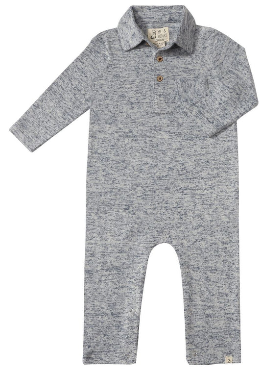 Kingston Polo Romper-H. Navy