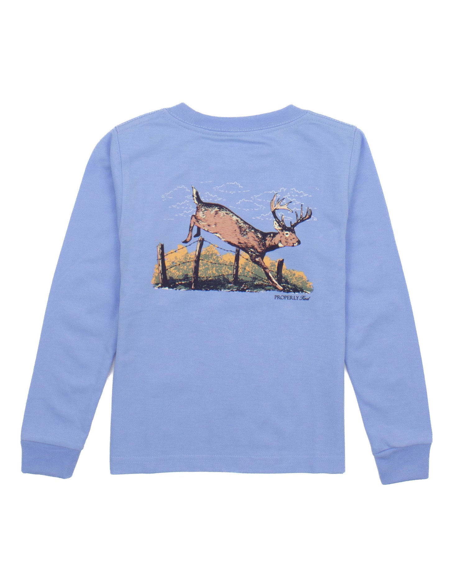 Jumping Buck L/S Tee