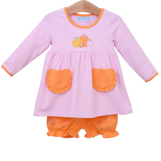 Pumpkin Patch L/S Bloomer Set