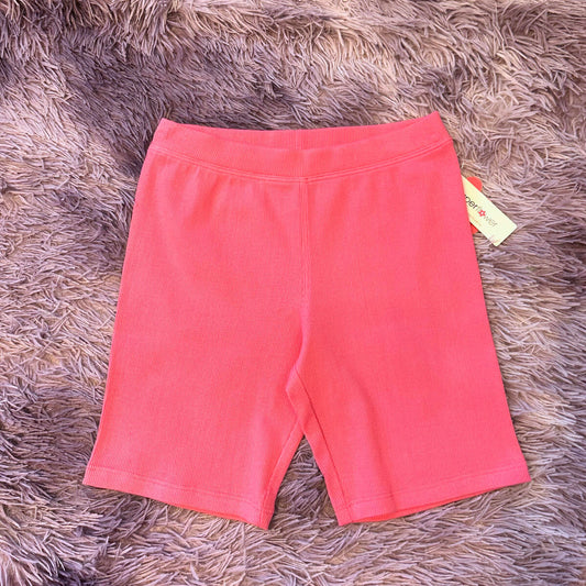 Rib Pink Bike Short-Pink Cosmos