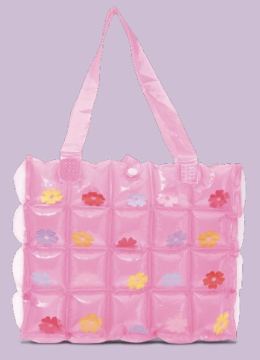 Pink Bubble Tote Bag