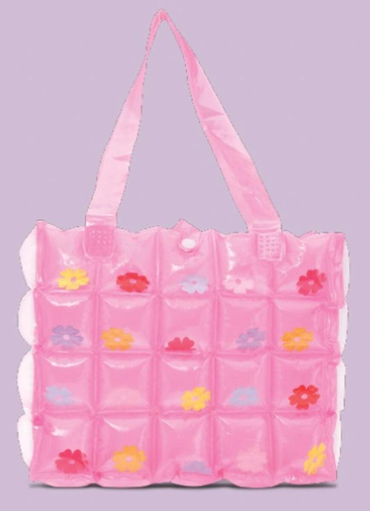 Pink Bubble Tote Bag