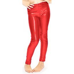 Shimmer Legging-Red