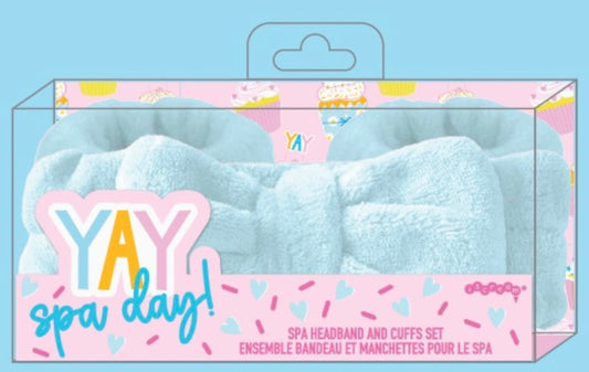 Sprinkles Spa Day Headband & Cuff Set