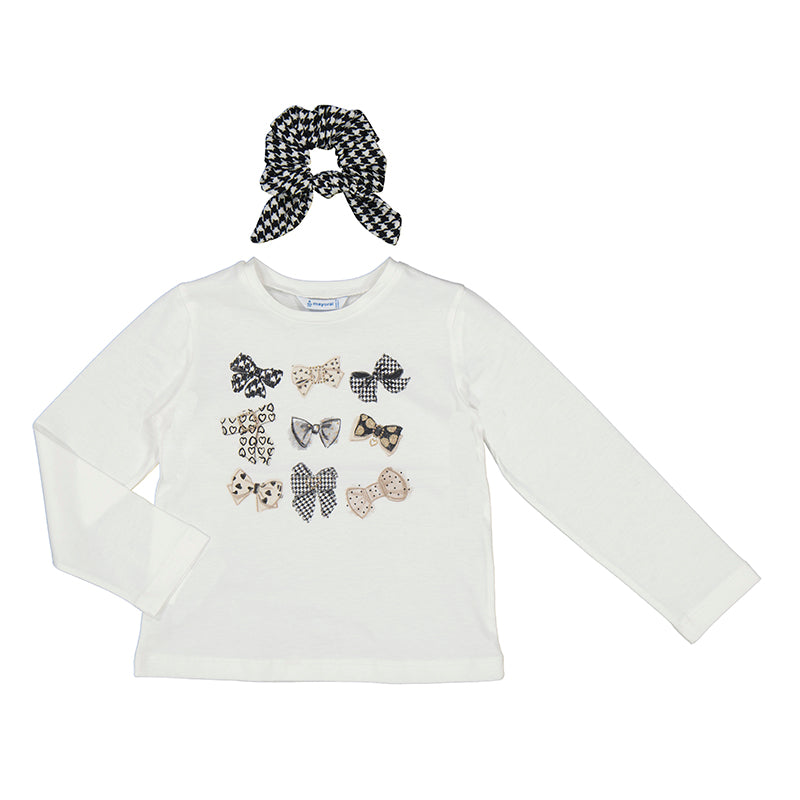 L/S T-Shirt-natural/black