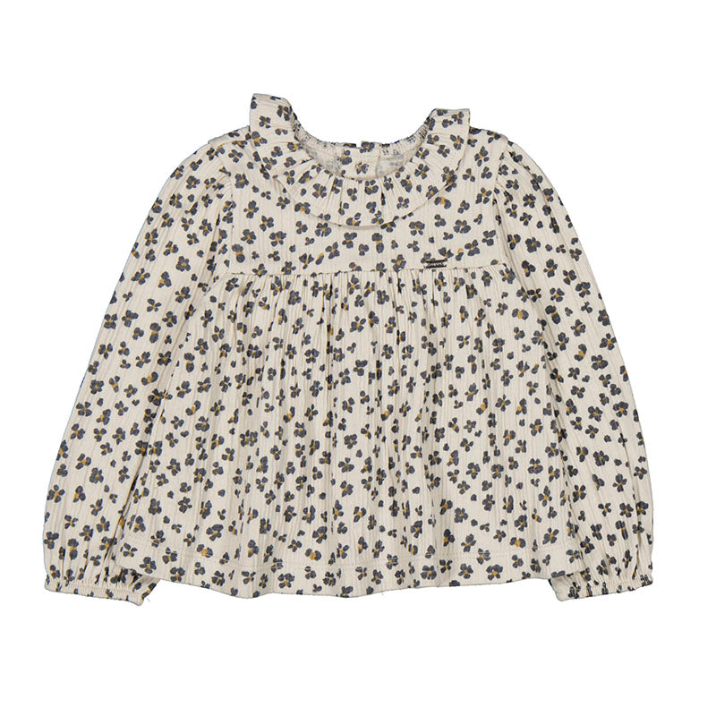 Leopard Knit Blouse