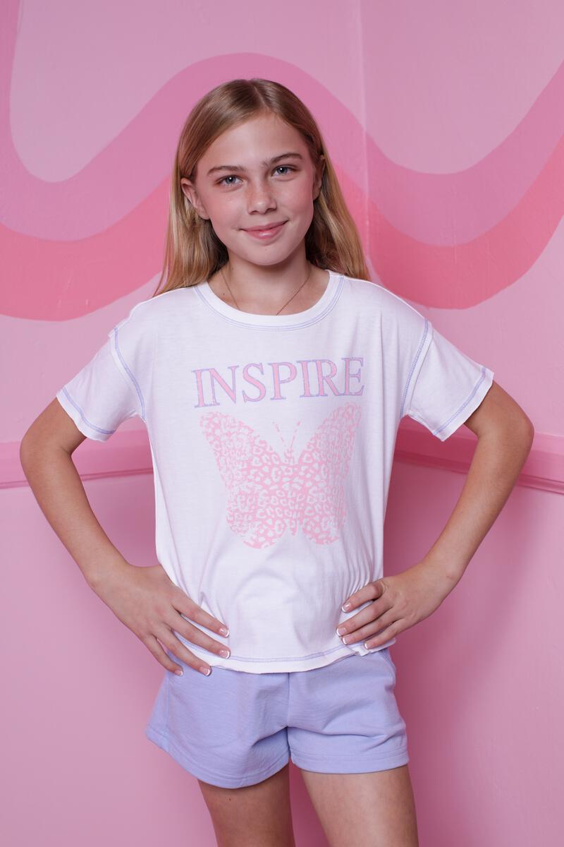 Inspire Butterfly Tee