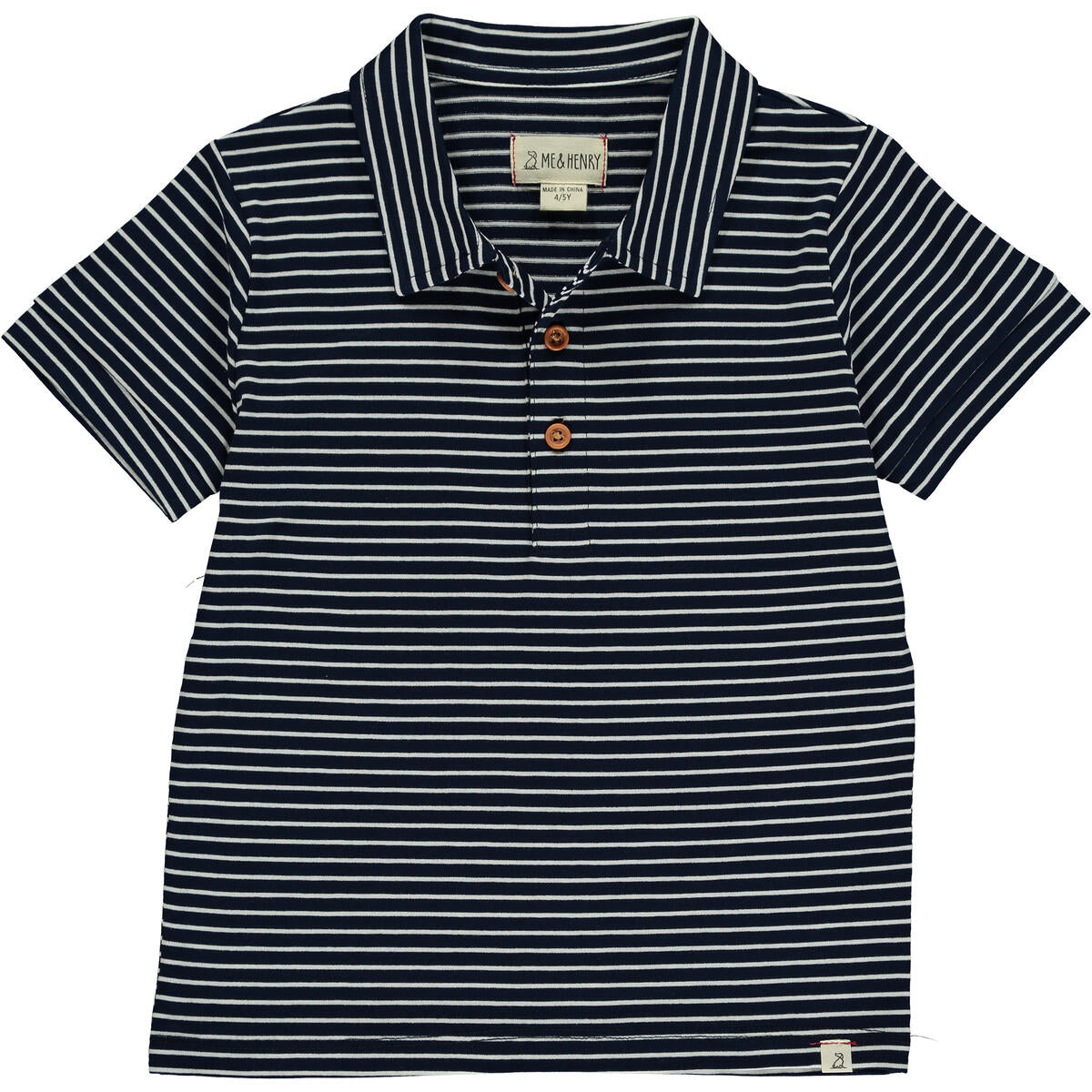 Flagstaff Polo-Navy White