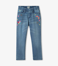 Pretty Patch Stretch Denim Jeans