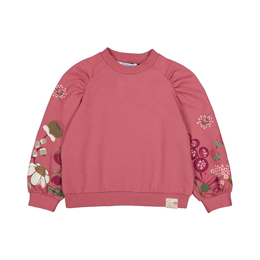 Embroidered Pullover-Orchid