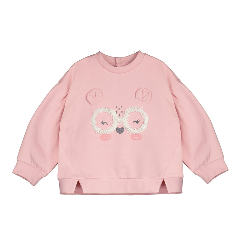 Fleece Pullover-Rose