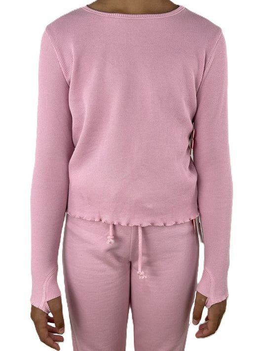 Thumbhole T-Shirt-Pink