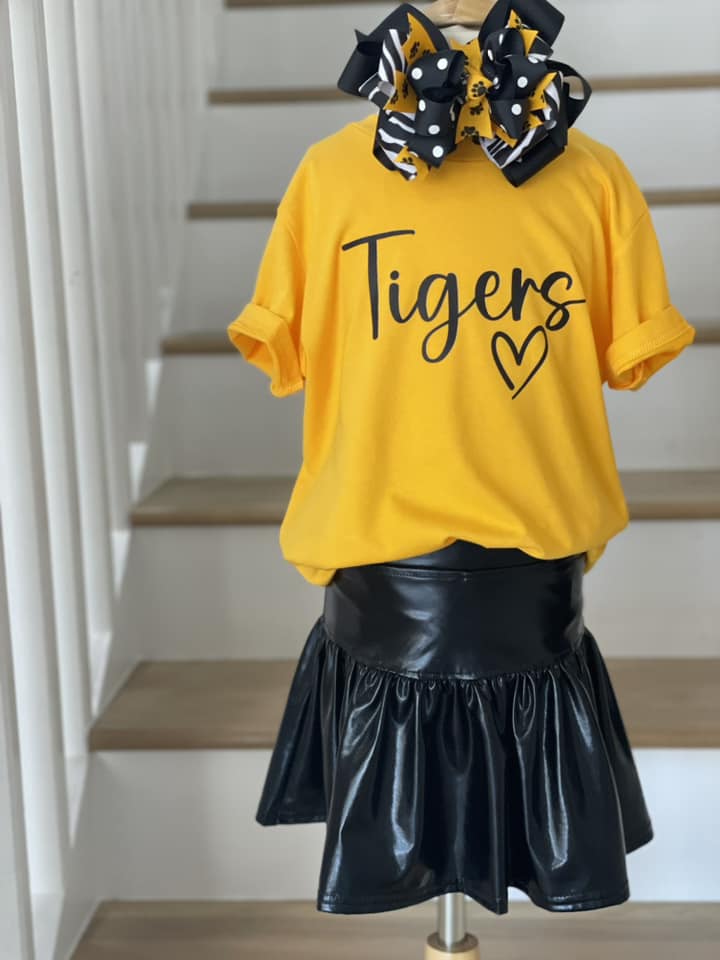 Tiger Yellow Gold Tee