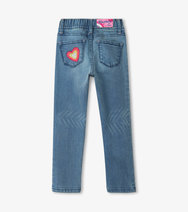 Pretty Patch Stretch Denim Jeans