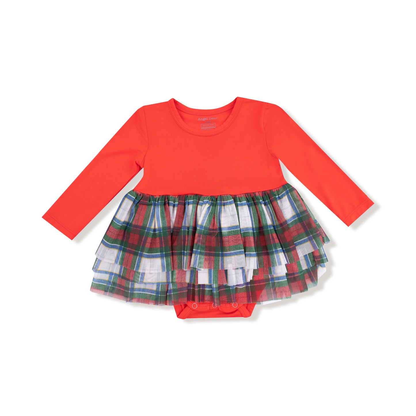 Holiday Plaid Bodysuit