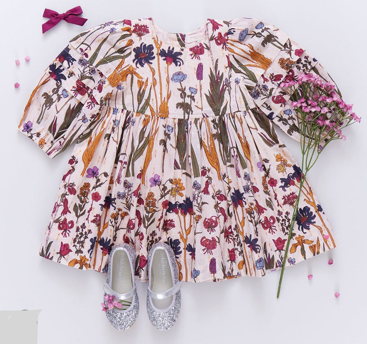 Brooke Dress - Autumn Flower