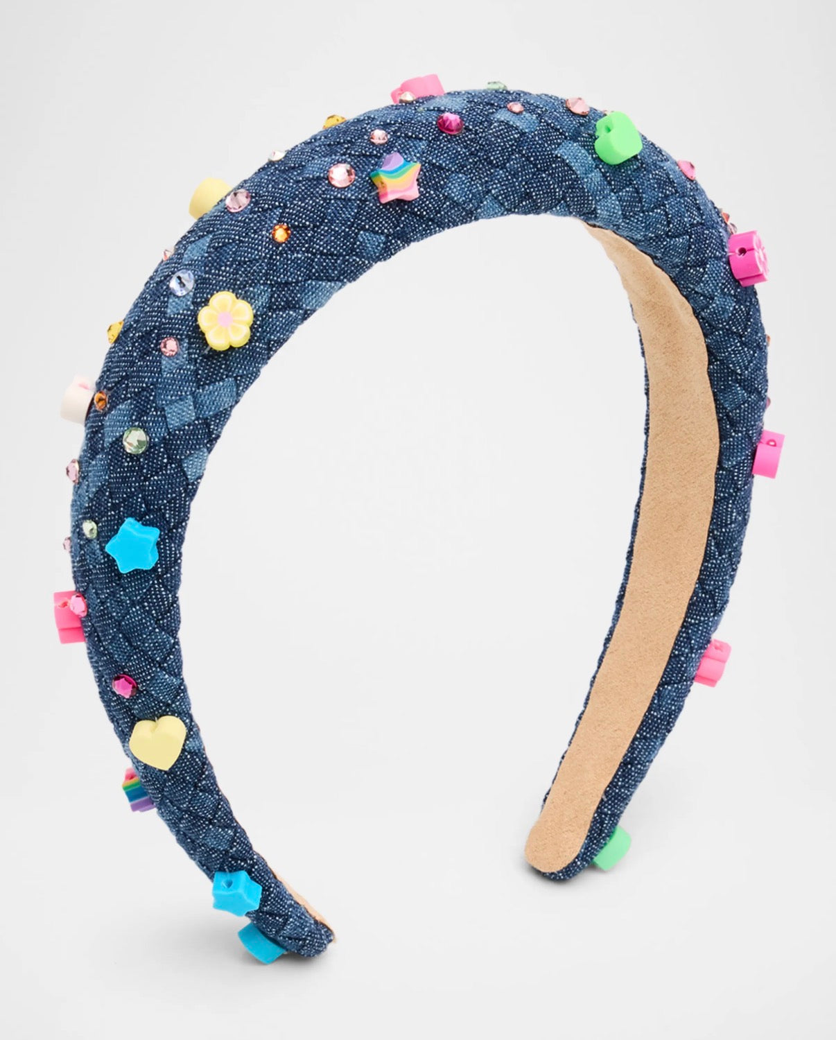 Denim Charm Headband
