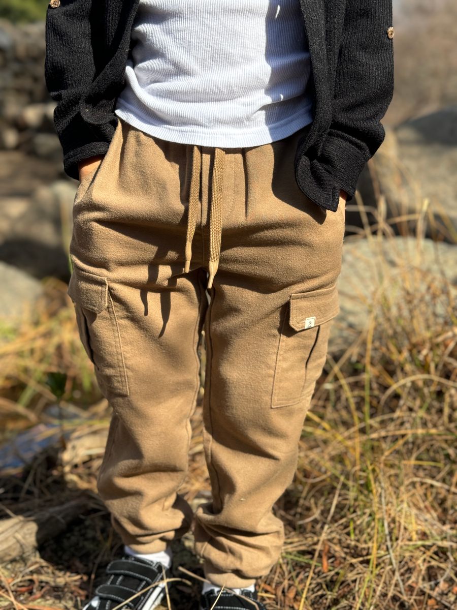 Arnie Cargo Pants-Beige
