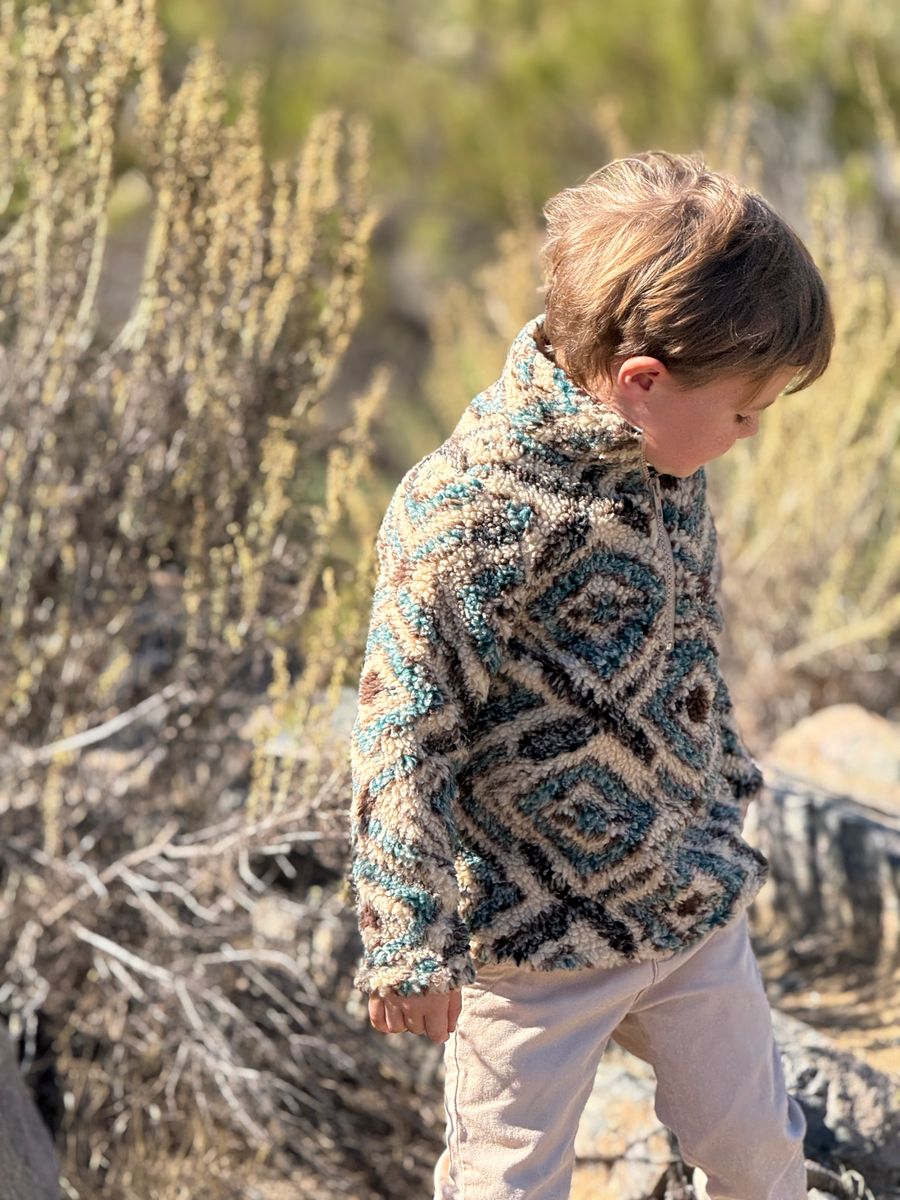 Macchu Sherpa-Brown Teal