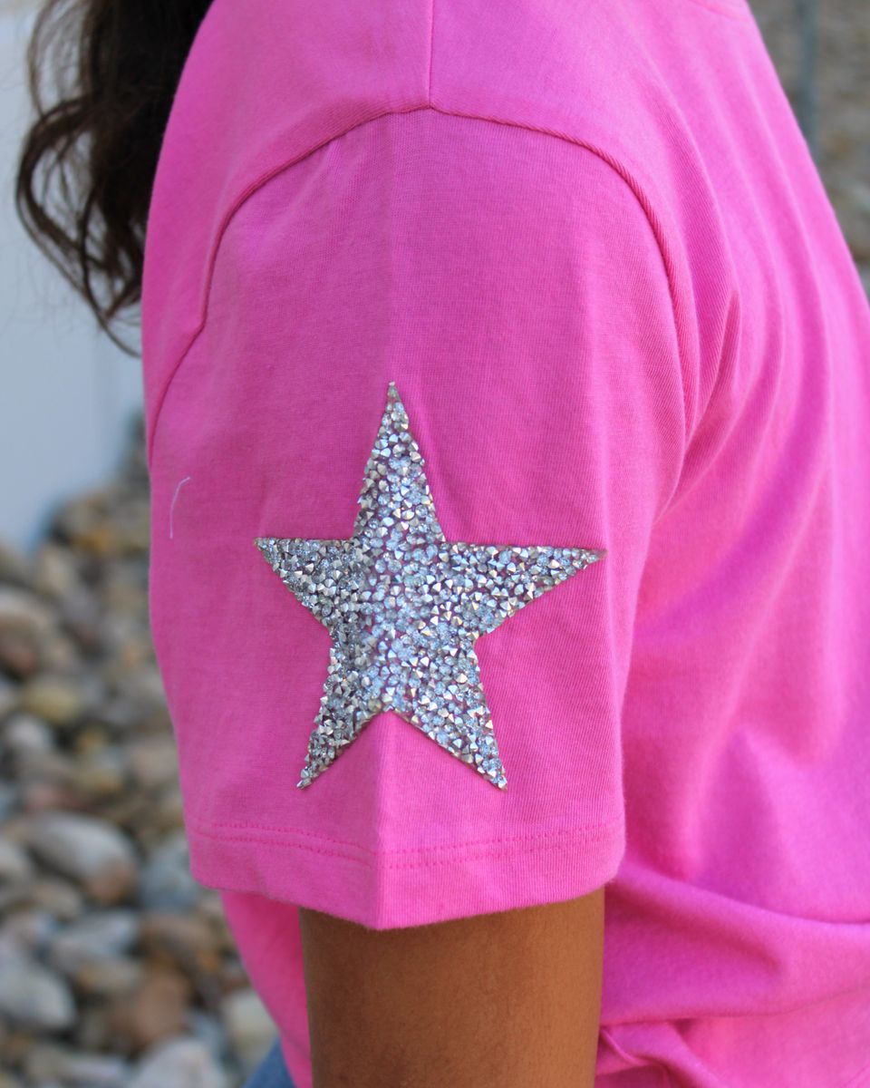 Rhinestone Star Tee