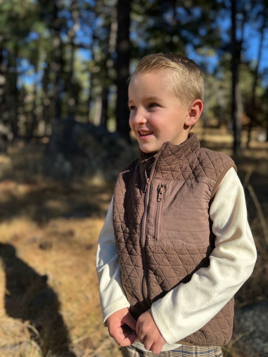 Hunter Vest-Brown