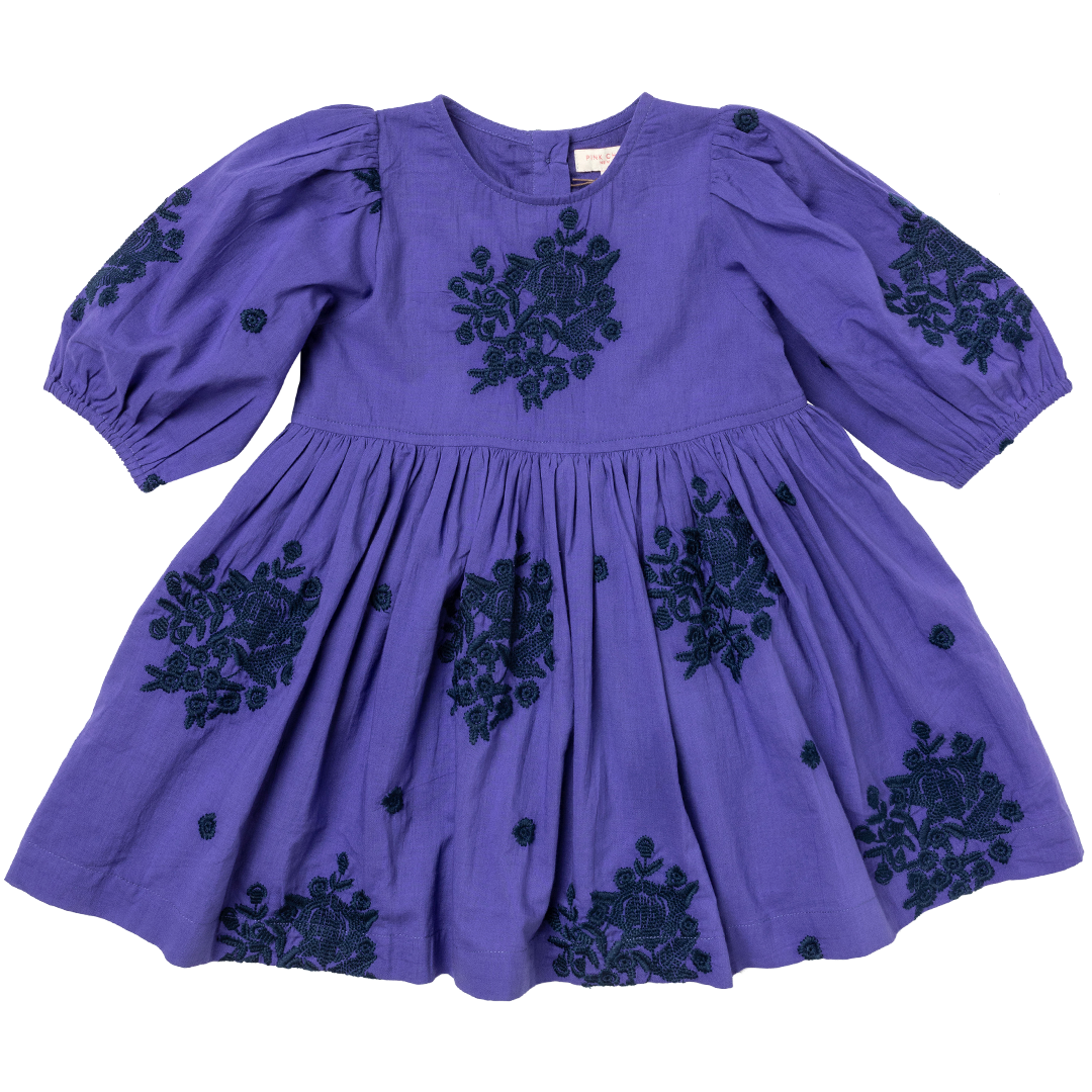 Brooke Dress-Royal Purple