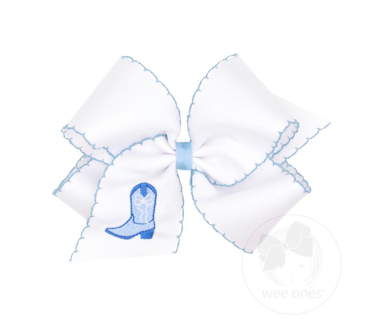 King Moonstitch-Blue Boot