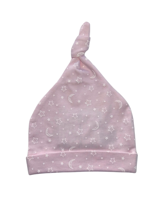 Crescent Moon Hat-Pink