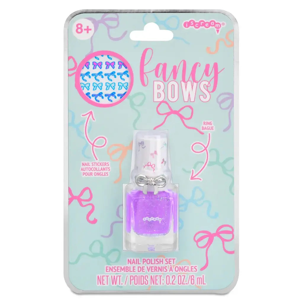 Fancy Bows Nail Polish & Ring