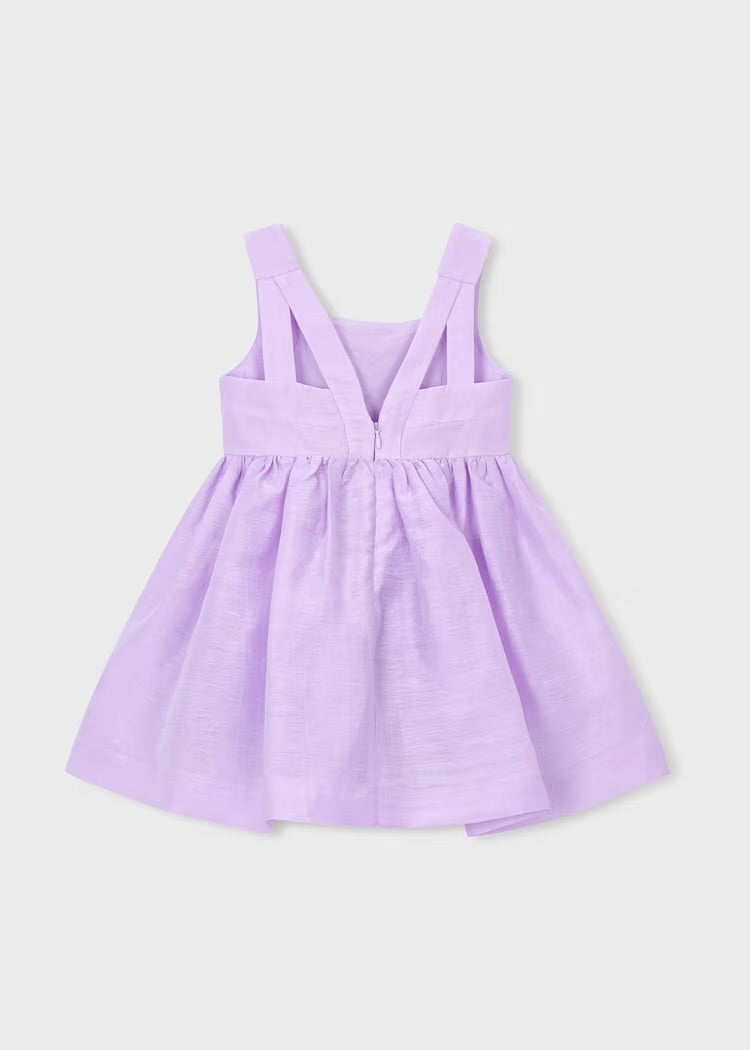 Lavender Linen Dress