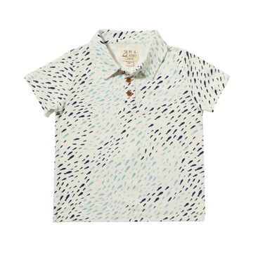 Starboard Polo-Blue Fish