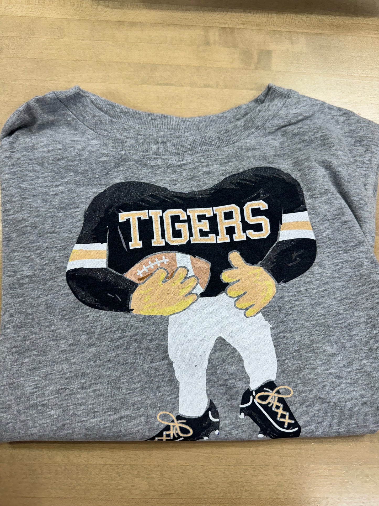 Tiger Football Player Tee