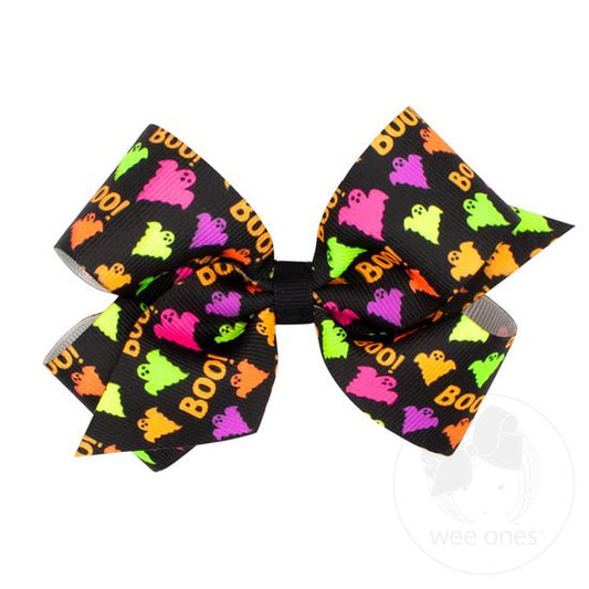 King Neon Halloween Bow