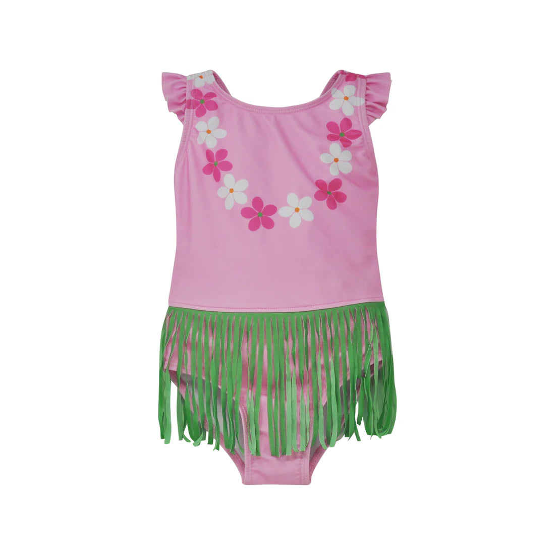 Keana 1-Piece Swimsuit-Lei Pink